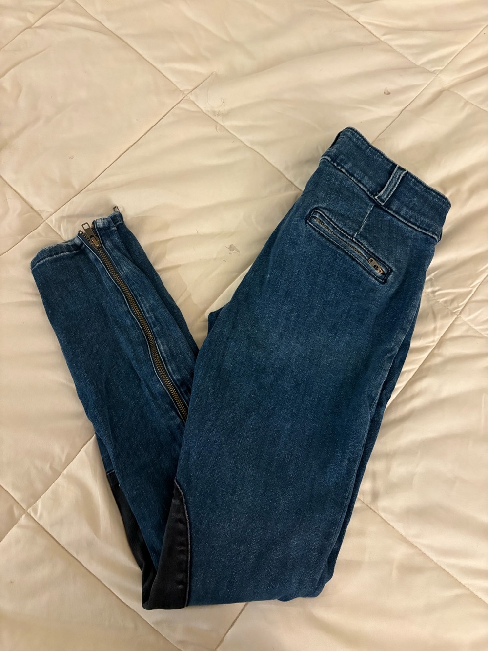Current/Elliott The Rider Blue Skinny Jeans